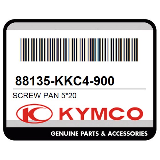Kymco 88135-KKC4-900 Screw Pan 5*20