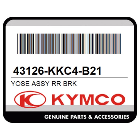 Kymco 43126-KKC4-B21 Yose Assy Rr Brk