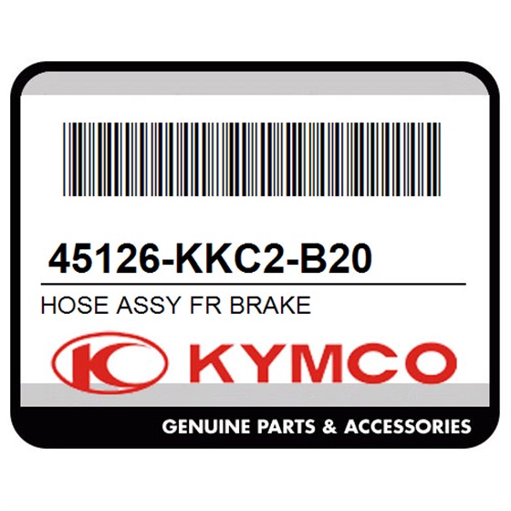 Kymco 45126-KKC2-B20 Hose Assy Fr Brake