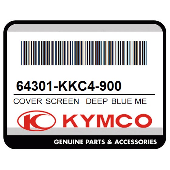 Kymco 64301-KKC4-900 Cover Screen  Deep Blue Metallic Pb183ma