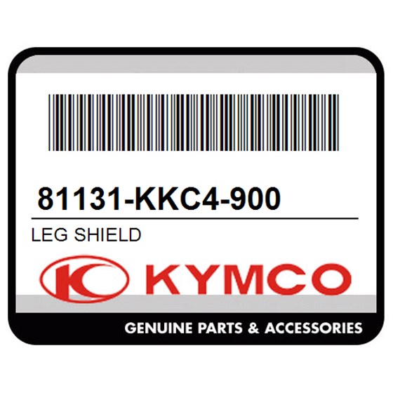 Kymco 81131-KKC4-900 Leg Shield