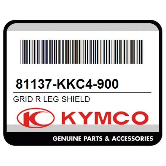 Kymco 81137-KKC4-900 Grid R Leg Shield