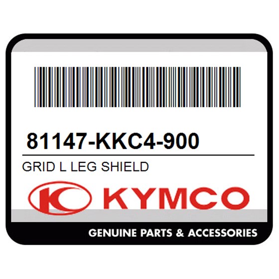 Kymco 81147-KKC4-900 Grid L Leg Shield