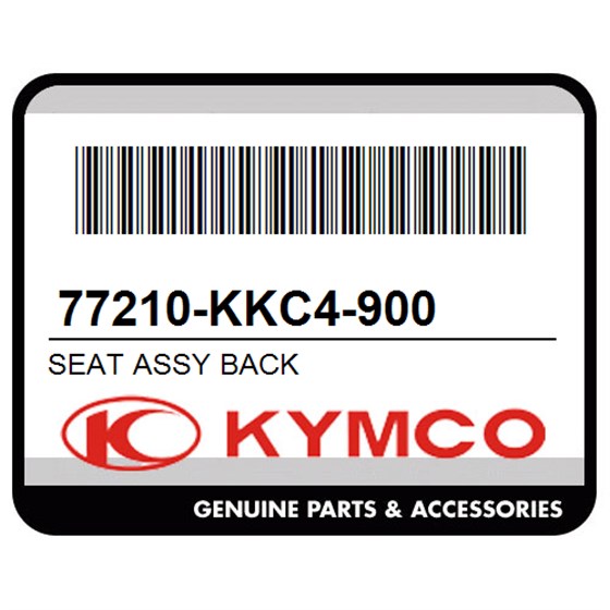 Kymco 77210-KKC4-900 Seat Assy Back