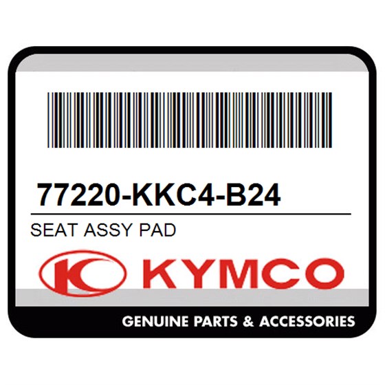 Kymco 77220-KKC4-B24 Seat Assy Pad