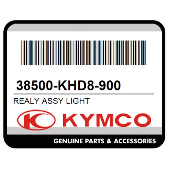 Kymco 38500-KHD8-900 Realy Assy Light
