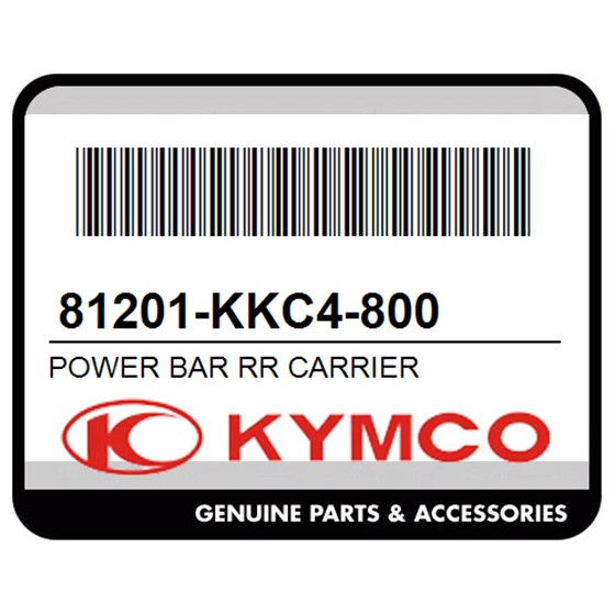 Kymco 81201-KKC4-800 Power Bar Rr Carrier