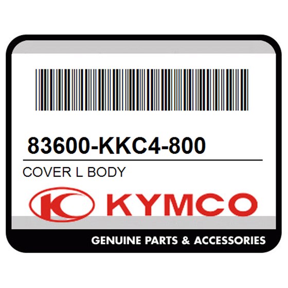 Kymco 83600-KKC4-800 Cover L Body