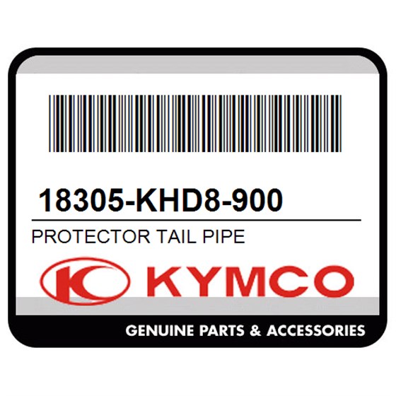 Kymco 18305-KHD8-900 Protector Tail Pipe