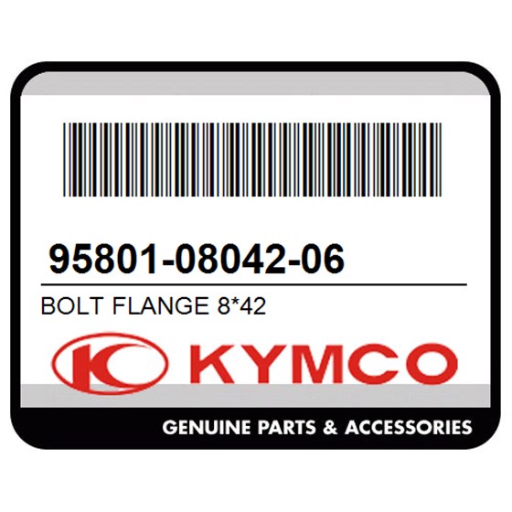 Kymco 95801-08042-06 Bolt Flange 8*42