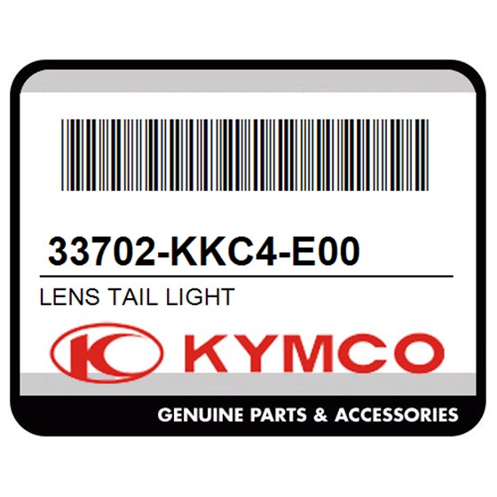 Kymco 33702-KKC4-E00 Lens Tail Light