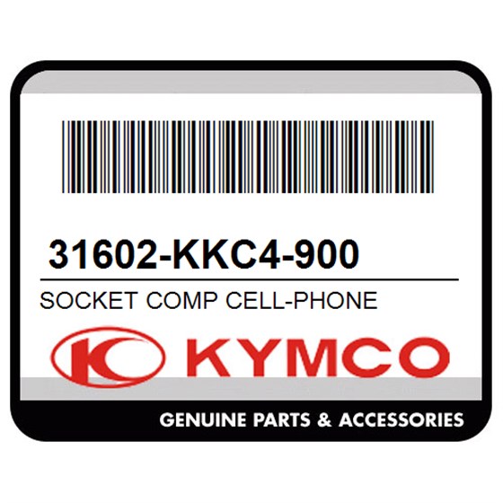 Kymco 31602-KKC4-900 Socket Comp Cell-Phone