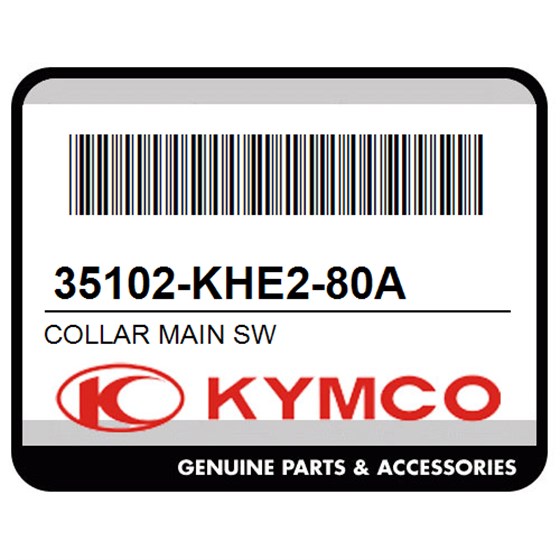 Kymco 35102-KHE2-80A Collar Main Sw