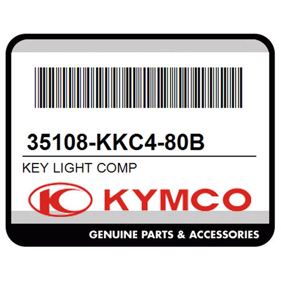 Kymco 35108-KKC4-80B Key Light Comp