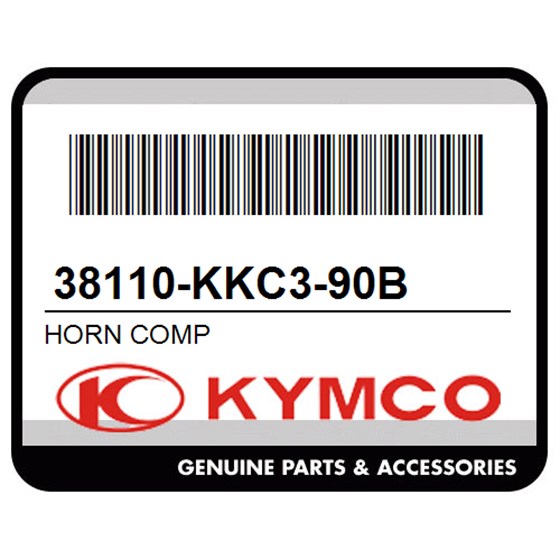Kymco 38110-KKC3-90B Horn Comp