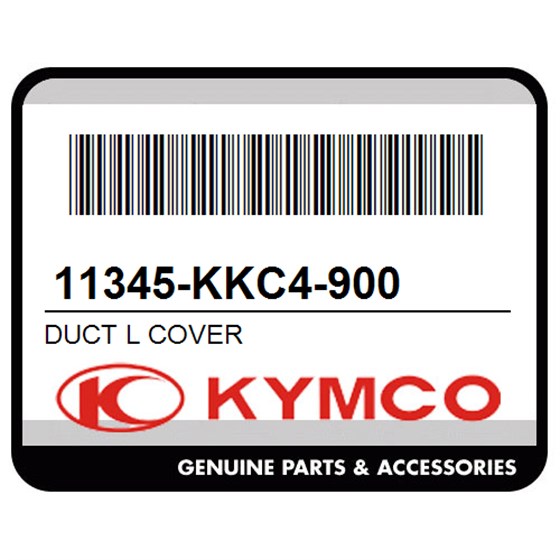 Kymco 11345-KKC4-900 Duct L Cover