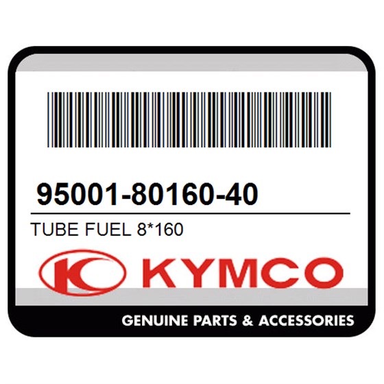 Kymco 95001-80160-40 Tube Fuel 8*160