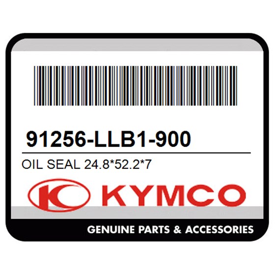 Kymco 91256-LLB1-900 Oil Seal 24.8*52.2*7