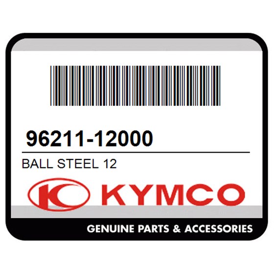 Kymco 96211-12000 Ball Steel 12