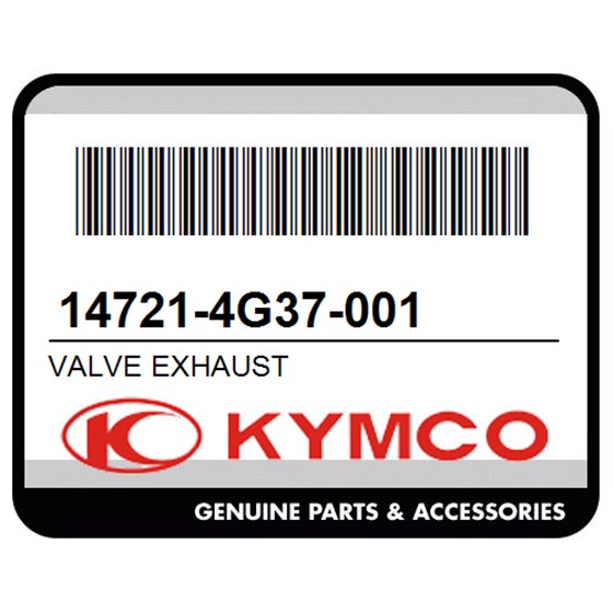 Kymco 14721-4G37-001 Valve Exhaust