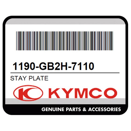 Kymco 1190-GB2H-7110 Stay Plate