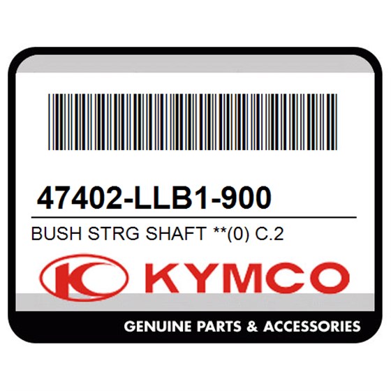 Kymco 47402-LLB1-900 Bush Strg Shaft **(0) C.2