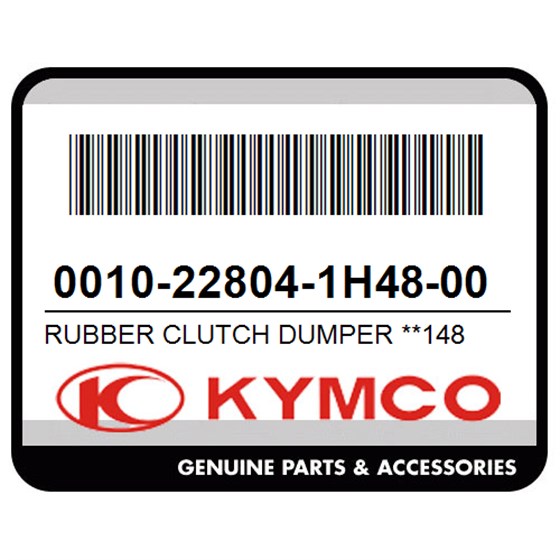 Kymco 0010-22804-1H48-001 Rubber Clutch Dumper **148