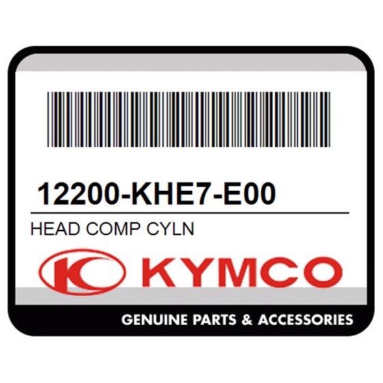 Kymco 12200-KHE7-E00 Head Comp Cyln