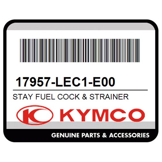 Kymco 17957-LEC1-E00 Stay Fuel Cock & Strainer
