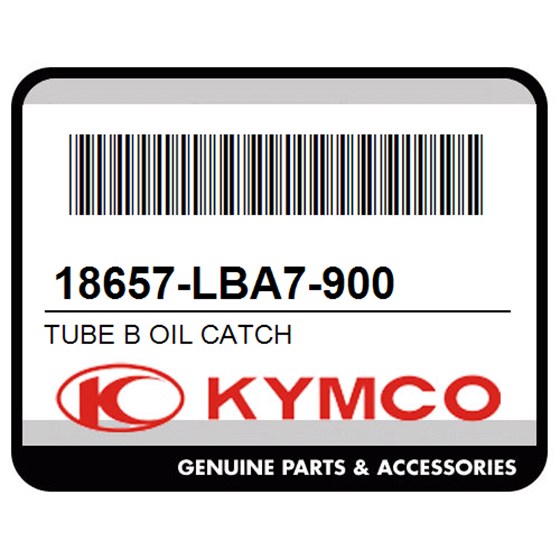 Kymco 18657-LBA7-900 Tube B Oil Catch