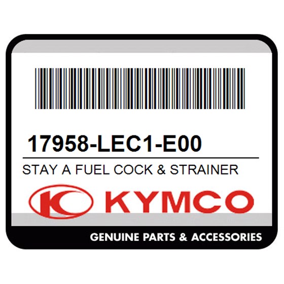 Kymco 17958-LEC1-E00 Stay A Fuel Cock & Strainer