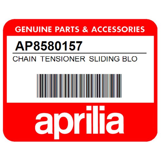 Aprilia AP8580157 Chain Tensioner Sliding Block 125-200