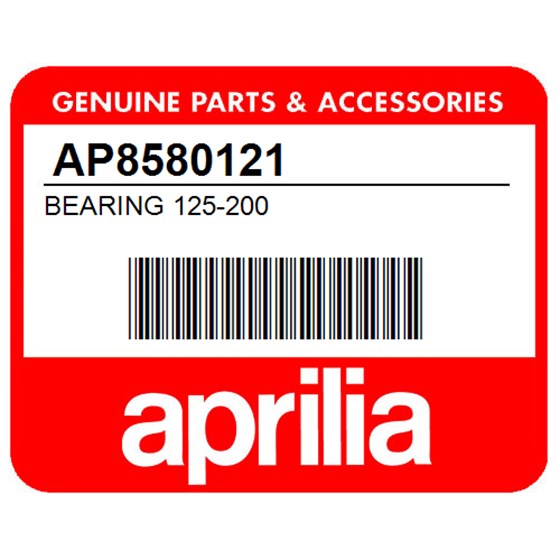 Aprilia AP8580121 Bearing 125-200