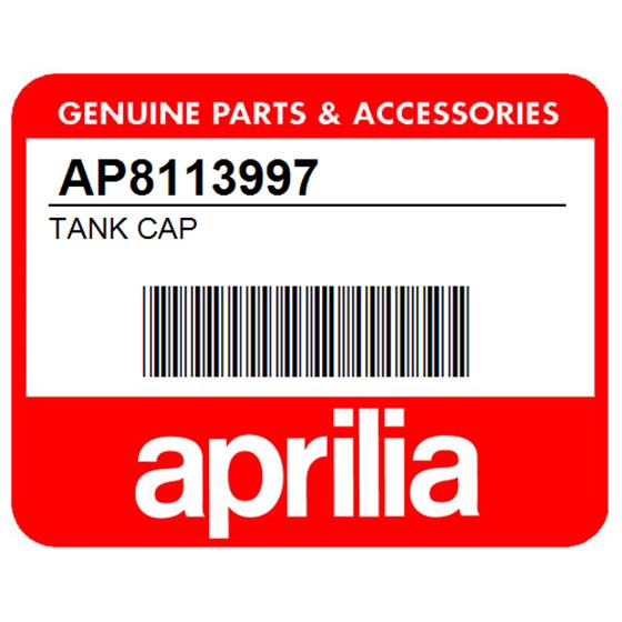 Aprilia AP8113997 Tank Cap