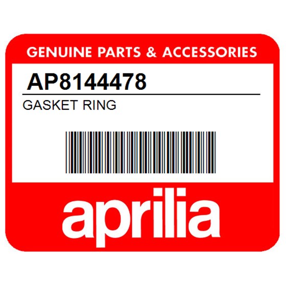Aprilia AP8144478 Gasket Ring