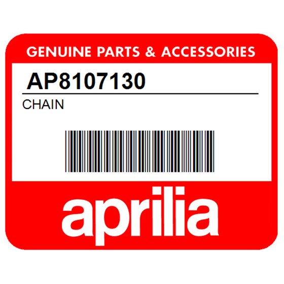 Aprilia AP8107130 Chain