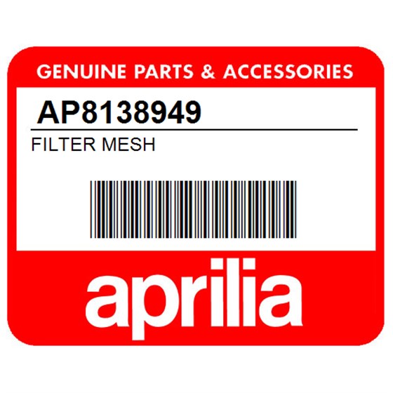 Aprilia AP8138949 Filter Mesh