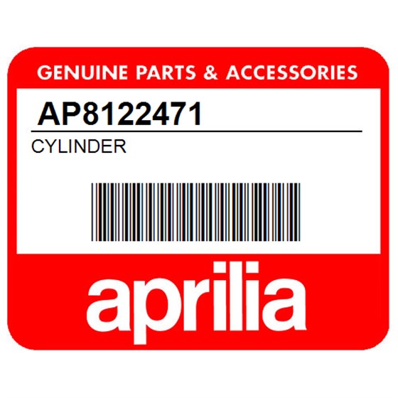 Aprilia AP8122471 Cylinder