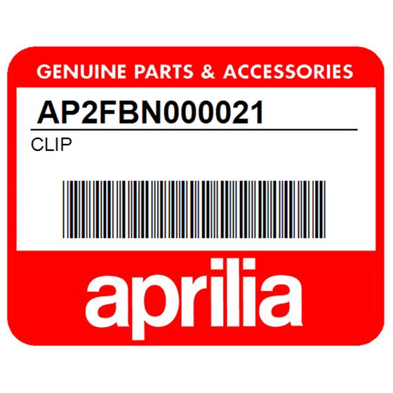 Aprilia AP2FBN000021 Clip