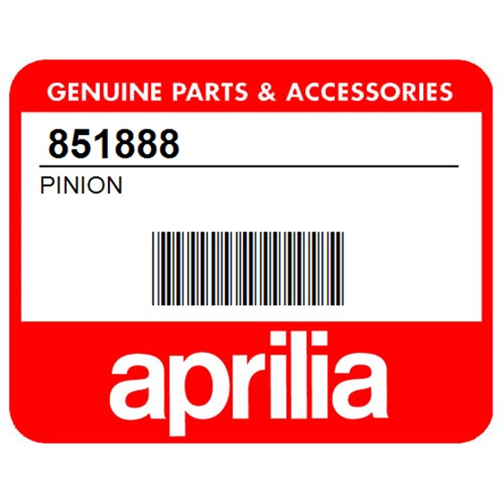 Aprilia 851888 Pinion