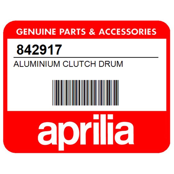 Aprilia 842917 Aluminium Clutch Drum