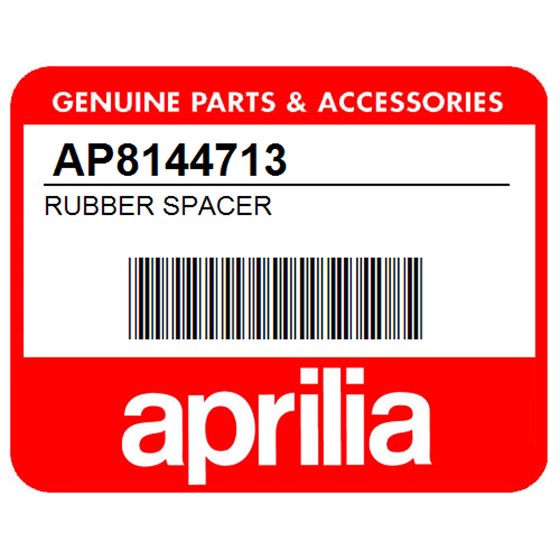 Aprilia AP8144713 Rubber Spacer