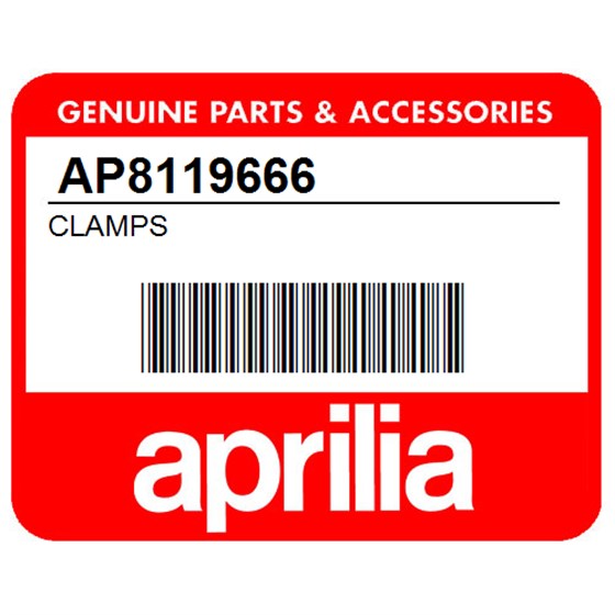 Aprilia AP8119666 Clamps