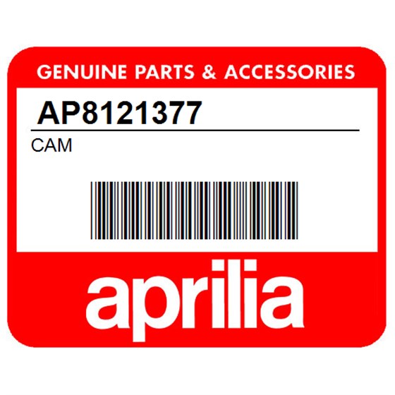 Aprilia AP8121377 Cam