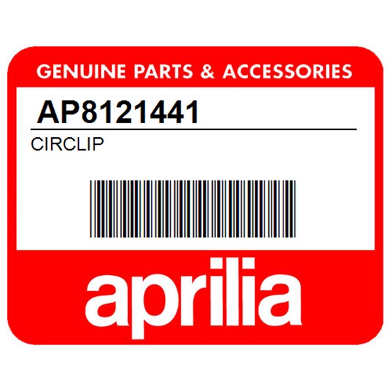 Aprilia AP8121441 Circlip