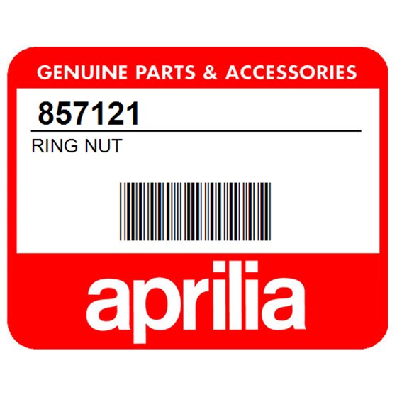 Aprilia 857121 Ring Nut