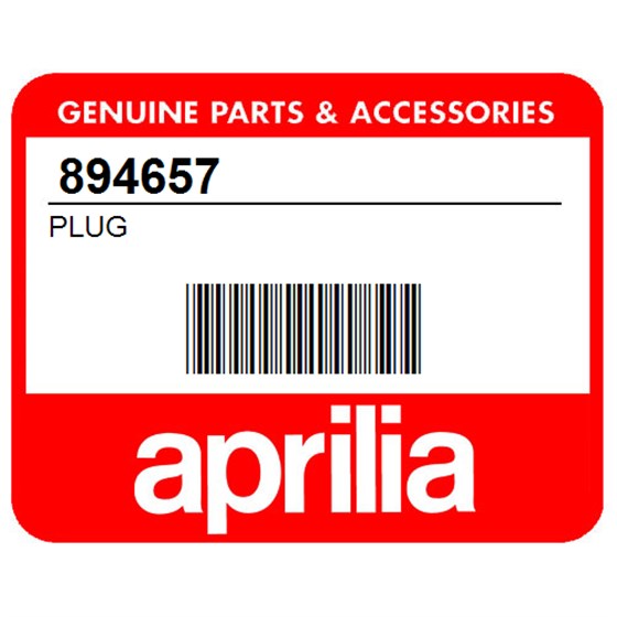 Aprilia 894657 Plug