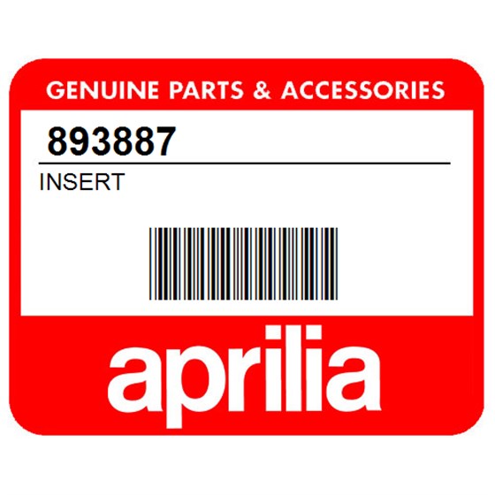 Aprilia 893887 Insert