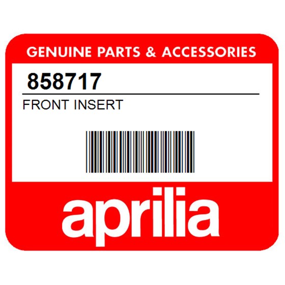 Aprilia 858717 Front Insert