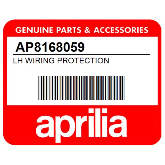 Aprilia AP8168059 Lh Wiring Protection
